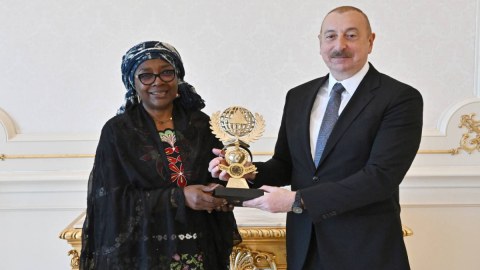 Beynəlxalq Mülki Müdafiə Təşkilatının Baş katibi Prezidenti təbrik etdi