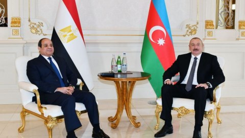 Sisi İlham Əliyevə məktub YAZDI 