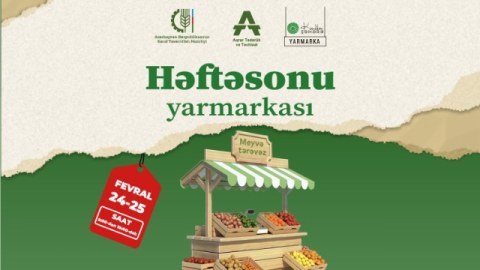 “Kənddən Şəhərə” həftəsonu yarmarkası keçiriləcək