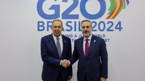 Hakan Fidan Lavrovla görüşdü 