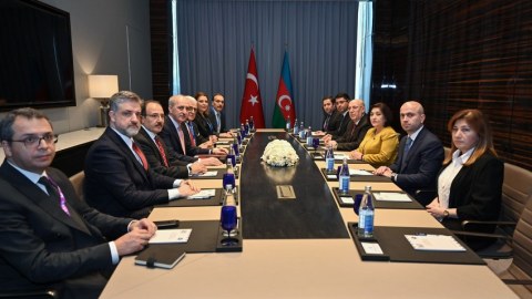 Azərbaycan və Türkiyə spikerləri görüşdü