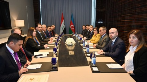 Sahibə Qafarova daha bir həmkarı ilə görüş keçirdi