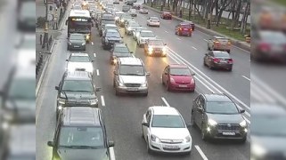 Bakıda tıxac olan yolların sayı artıb - SİYAHI