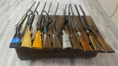 Odlu silahlar polisə könüllü TƏHVİL VERİLDİ