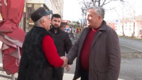 Xankəndidə azərbaycanlı ilə erməni tanışların təsadüfi görüşü - VİDEO