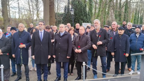 Haaqada Xocalı qurbanları anılıb - FOTO