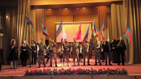 Hacıqabulda “Haqqın səsi” adlı anım mərasimi keçirilıb - FOTO
