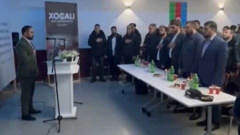 Kölndə Xocalı soyqırımı qurbanları anılıb - VİDEO