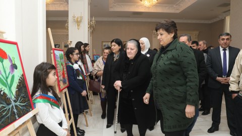 Abşeronda Xocalı soyqırımı qurbanları yad edilib - FOTO