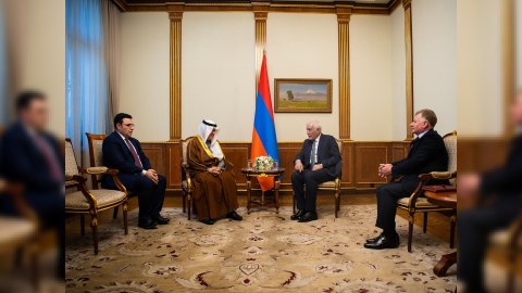 Ermənistan prezidenti Küveyt səfiri ilə nələri müzakirə edib?