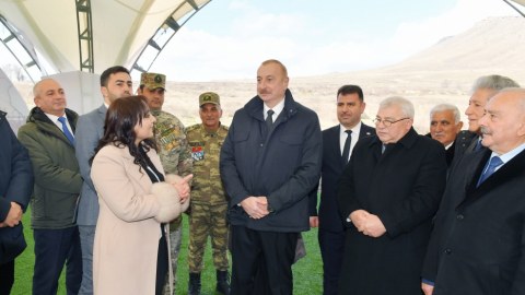 Biz böyük xalqın nümayəndələriyik - Prezident