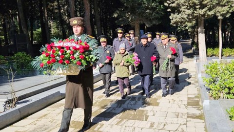 General-mayor Akim Abbasovun xatirəsi yad edilib - FOTO
