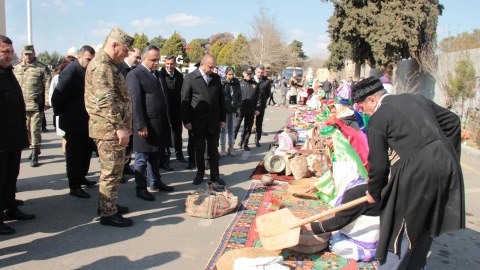 Goranboyda Su çərşənbəsi qeyd edilib - FOTO