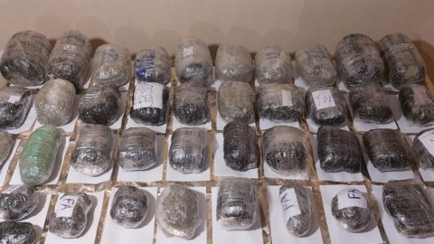 İrandan Azərbaycana 43 kiloqram narkotikin keçirilməsinin qarşısı alındı