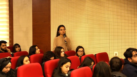 Aqrar Sığorta Fondu BDU-nun müəllim və tələbələri ilə görüş keçirib