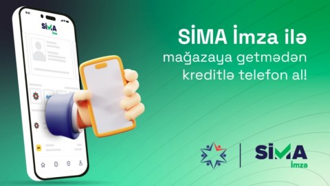 “SİMA İmza” ilə mağazaya getmədən kreditlə məhsul almaq mümkün oldu