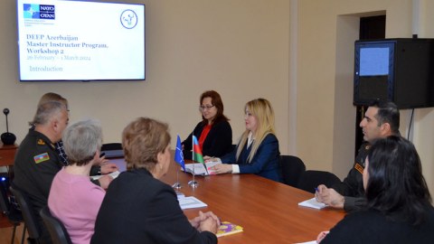 NATO Bakıda "Hərbi tibb kursu" keçirir - FOTO