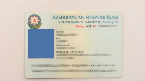 Şəxsiyyət vəsiqəsi ilə bağlı dəyişiklik TƏKLİF EDİLİR