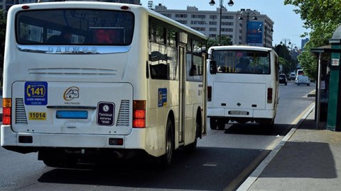 Bakıda bu avtobus xətti ləğv edildi