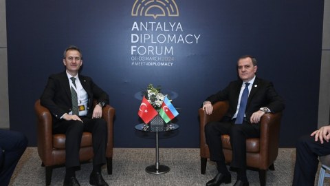 Ceyhun Bayramov Haluk Gürgönlə görüşüb