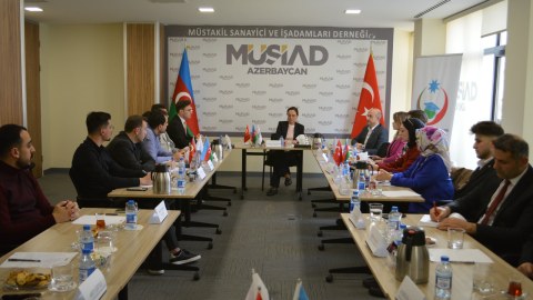 Türkiyə səfirliyinin təhsil müşaviri ilə görüş - FOTO