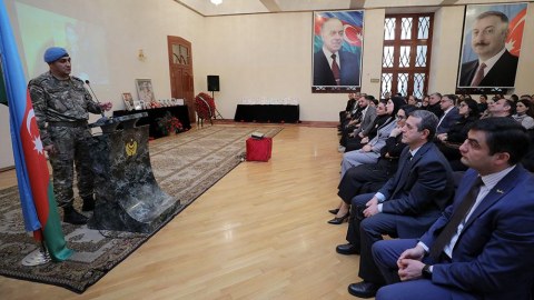Şəhidlərimizin xatirəsi ANILDI