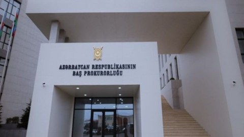 Baş Prokurorluq Gəncə İH ilə bağlı məlumat yaydı