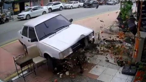 Ölümdən son anda xilas oldu - VİDEO