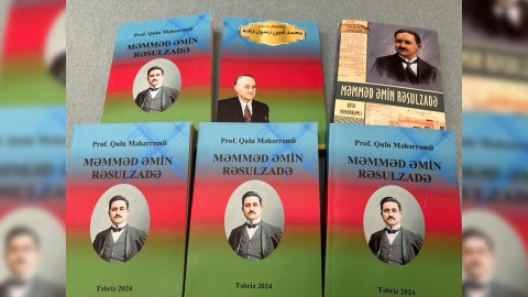 Təbrizdə Rəsulzadə haqqında kitab buraxıldı