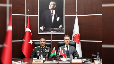 Azərbaycan və Türkiyə arasında hərbi müzakirə - FOTOLAR