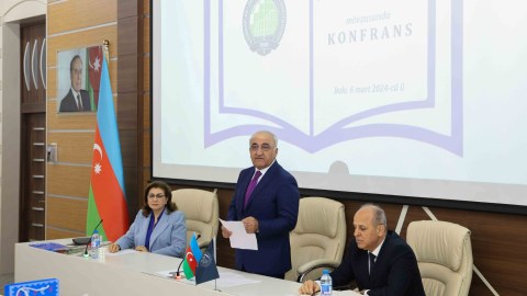 UNEC-də “Elmdə qadınların rolu” adlı konfrans keçirilib - FOTO
