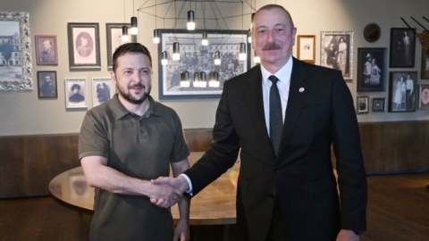 Zelenski İlham Əliyevə təbrik məktubu GÖNDƏRDİ 