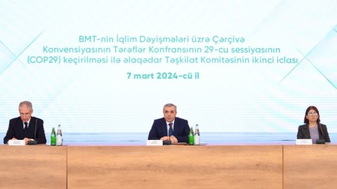 COP29 ilə əlaqədar Təşkilat Komitəsinin ikinci iclası