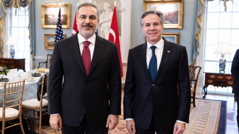 Fidan Blinkenlə Qəzzanı müzakirə etdi 