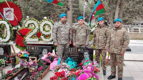 Vətən müharibəsi şəhidlərinin xatirəsi ANILDI
