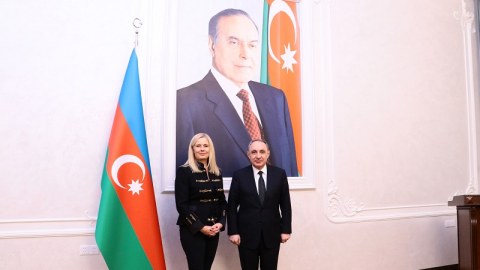 Beynəlxalq Prokurorlar Assosiasiyasının İcraçı direktoru Azərbaycana gəldi - FOTO