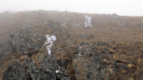 Şərti düşmənin diversiya qrupu zərərsizləşdirildi - FOTO/VİDEO