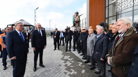 Azərbaycanla əməkdaşlığın gələcəyinə böyük nikbinliklə baxıram - Tokayev