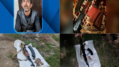 Sabunçuda 3 “Kalaşnikov” aşkarlandı - VİDEO