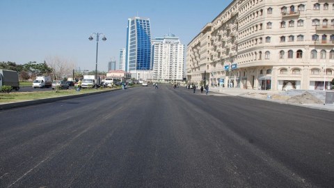 8 Noyabr prospektində təmir başlayır - Sürücülərin nəzərinə!