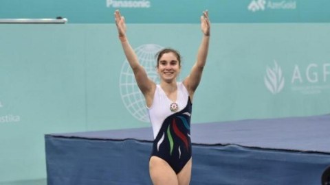 Gimnastımız Dünya Kubokunda finala yüksəldi