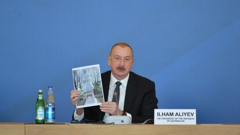 Prezident Fransanın ölkəmizə qarşı qərəzli mövqeyindən DANIŞDI