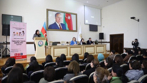 GDU-da məlumatlandırma sessiyası keçirilib - FOTO