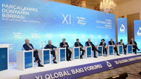 XI Qlobal Bakı Forumu panel iclasları ilə davam edir - FOTO