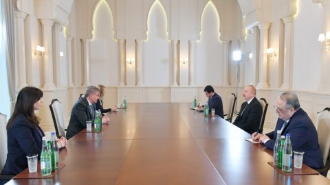 Prezident BMT Baş katibinin siyasət üzrə müavinini qəbul edib - FOTO