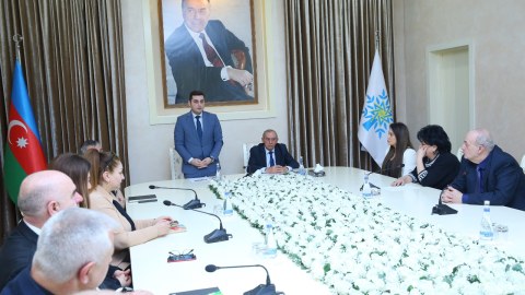 Binəqədidə İctimai Şuranın fəaliyyəti müzakirə olundu - FOTO