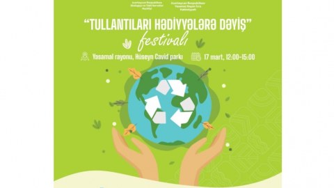 “Tullantıları hədiyyələrə dəyiş” festivalı keçiriləcək