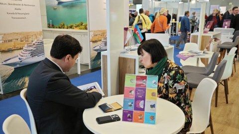 Azərbaycanın turizm imkanları Avstriyadakı sərgidə nümayiş etdirilir - FOTO