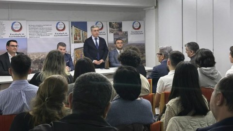 Kölndə Azərbaycan icması ilə görüş - FOTO