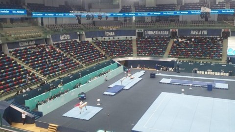Gimnastlarımız beynəlxalq turnirdə qızıl medallar qazanıblar